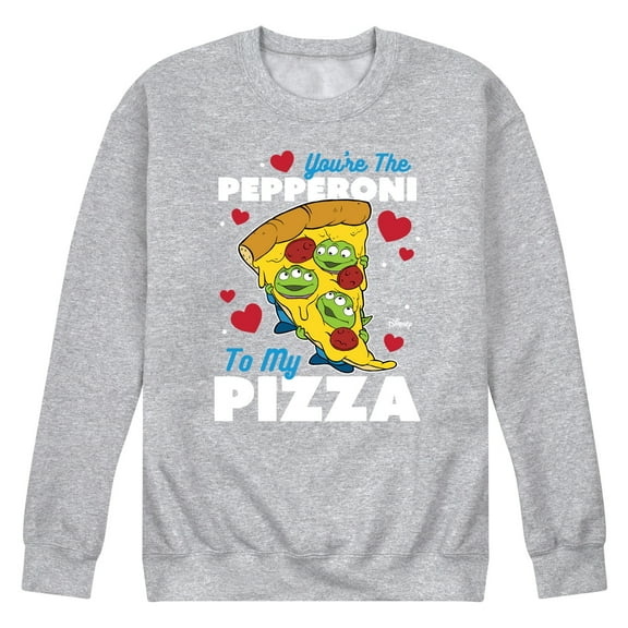 Toy Story - You're The Pepperoni To My Pizza - Men's Crew Neck Fleece Pullover