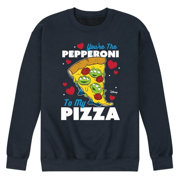 Toy Story - You're The Pepperoni To My Pizza - Men's Crew Neck Fleece Pullover
