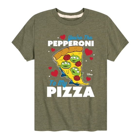 Toy Story - You're The Pepperoni To My Pizza - Toddler And Youth Short Sleeve Graphic T-Shirt
