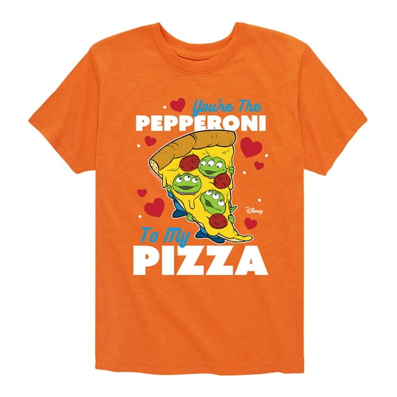 Toy Story - You're The Pepperoni To My Pizza - Toddler And Youth Short Sleeve Graphic T-Shirt