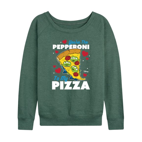 Toy Story - You're The Pepperoni To My Pizza - Women's Lightweight French Terry Long Sleeve Shirt