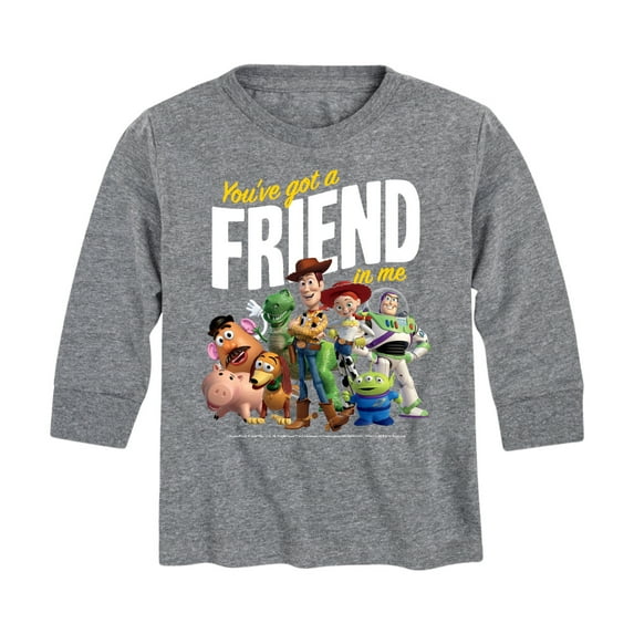 Toy Story - You've Got Friend In Me - Youth Boys Long Sleeve Graphic T-Shirt