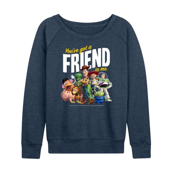 Toy Story - You've Got A Friend In Me - Women's Lightweight French Terry Long Sleeve Shirt