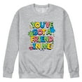 thumbnail image 1 of Toy Story - You've Got Friend In Me - Men's Crew Fleece Sweatshirt, 1 of 4