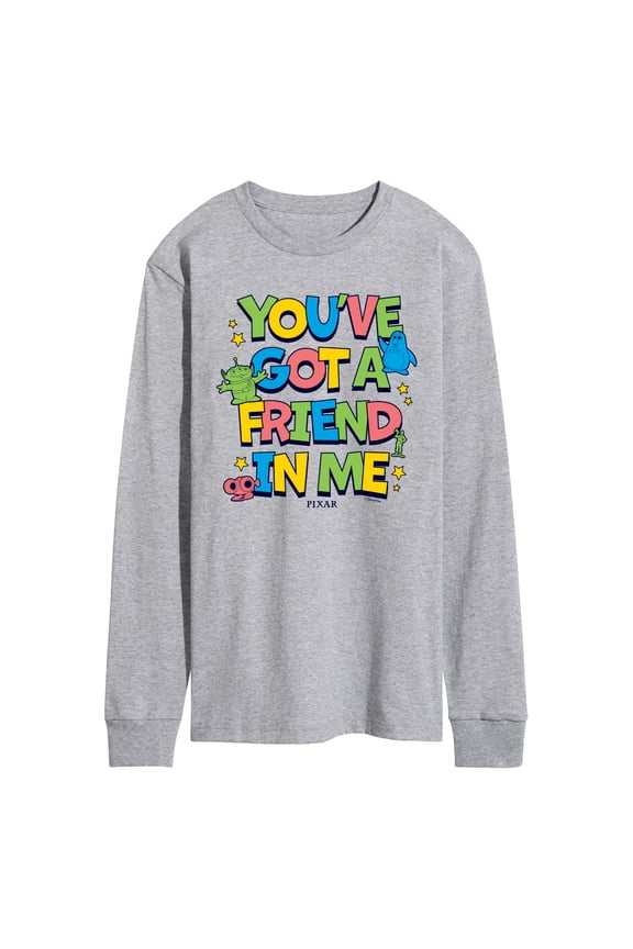 Toy Story - You've Got Friend In Me - Men's Long Sleeve Graphic T-Shirt