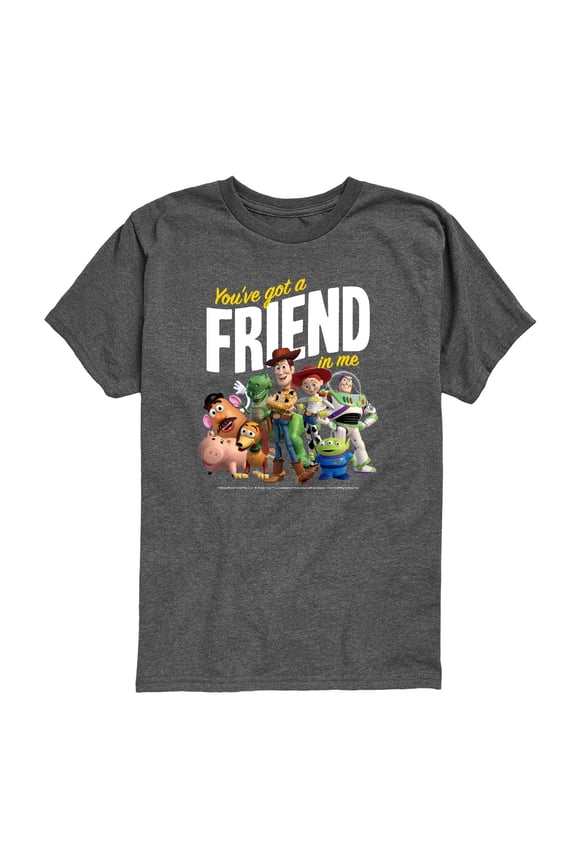 Toy Story - You've Got Friend In Me - Toddler Boys Short Sleeve Graphic T-Shirt