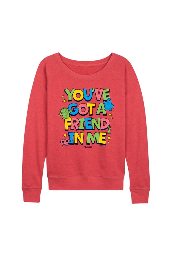 Toy Story - You've Got Friend In Me - Women's French Terry Long Sleeve Pullover