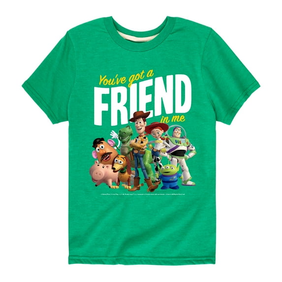 Toy Story - You've Got Friend In Me - Youth Boys Short Sleeve Graphic T-Shirt