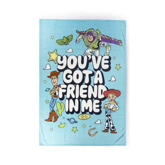 Toy Story Kids Silk Touch Throw Blanket, You've Got a Friend, Multicolor, Disney, 62" x 90"