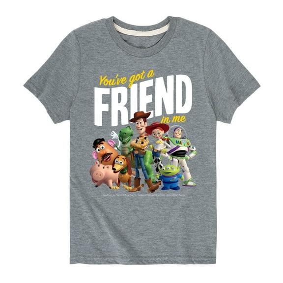 Toy Story - You've Got a Friend In Me - Toddler And Youth Short Sleeve Graphic T-Shirt