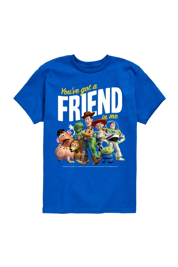 Toy Story - You've Got Friend In Me - Youth Boys Short Sleeve Graphic T-Shirt