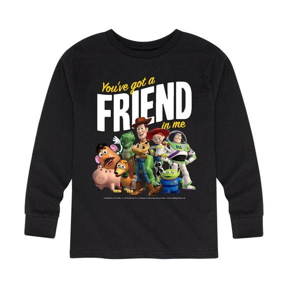 Toy Story - You've Got Friend In Me - Youth Boys Long Sleeve Graphic T-Shirt
