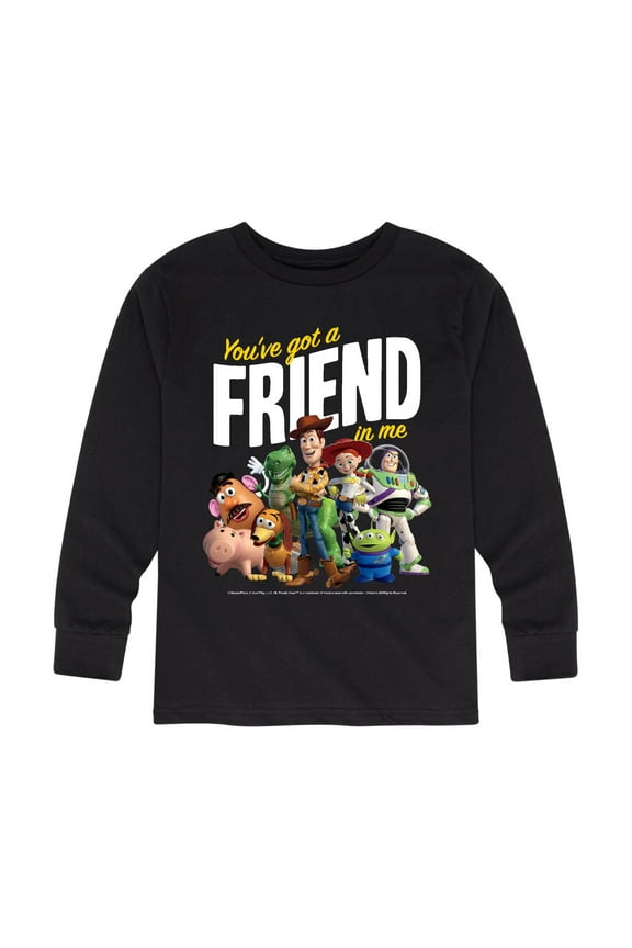 Toy Story - You've Got Friend In Me - Youth Boys Long Sleeve Graphic T-Shirt