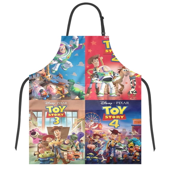 Toy Story apron has an iconic print, is durable and adjustable, with ...