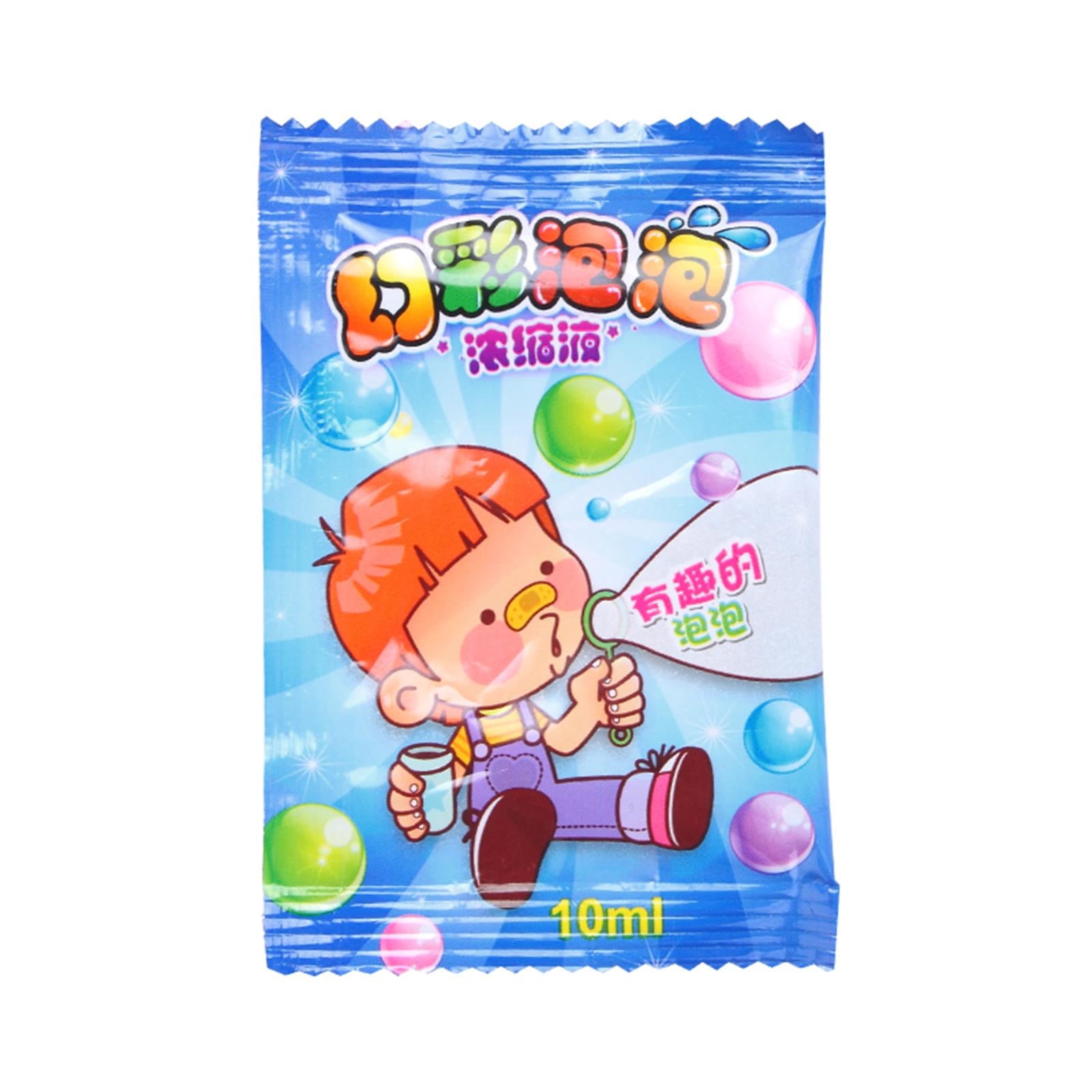 Toy Supplies Solution Water 10ml Bubble Bubble Blower Juice Soap Bubble