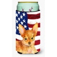 thumbnail image 1 of Toy Terrier Patriotic Tall Boy Beverage Insulator Hugger, 1 of 1