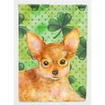 thumbnail image 1 of Toy Terrier Saint Patricks Flag Canvas - House Size, 1 of 1
