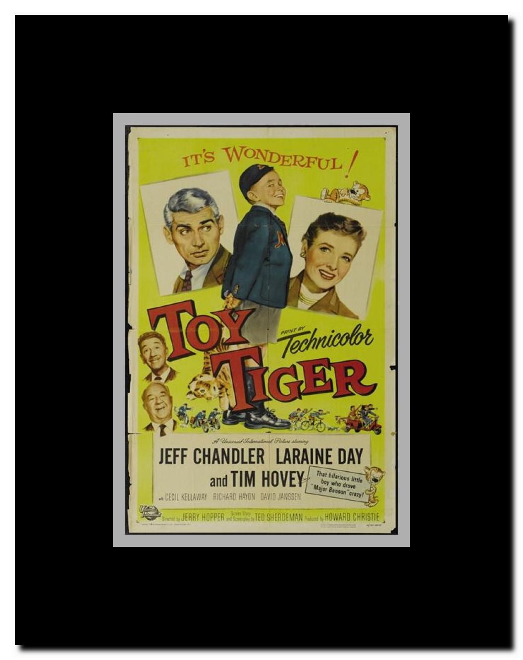 Toy Tiger Framed Movie Poster