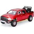 thumbnail image 1 of Toy Trucks for Boys RAM 1500 Pickup Truck Toys Diecast Metal Model Cars with Light and Sound Pull Back Car Toy for 3+ Year Old Kids (Red), 1 of 14