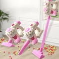 thumbnail image 1 of Toy Vacuum Cleaner Set Pretend Play Sweeper With 3 Suction Heads Attachments For Toddlers Role Play Housekeeping Cleaning Simulation Blue Plastic Gift, 1 of 6