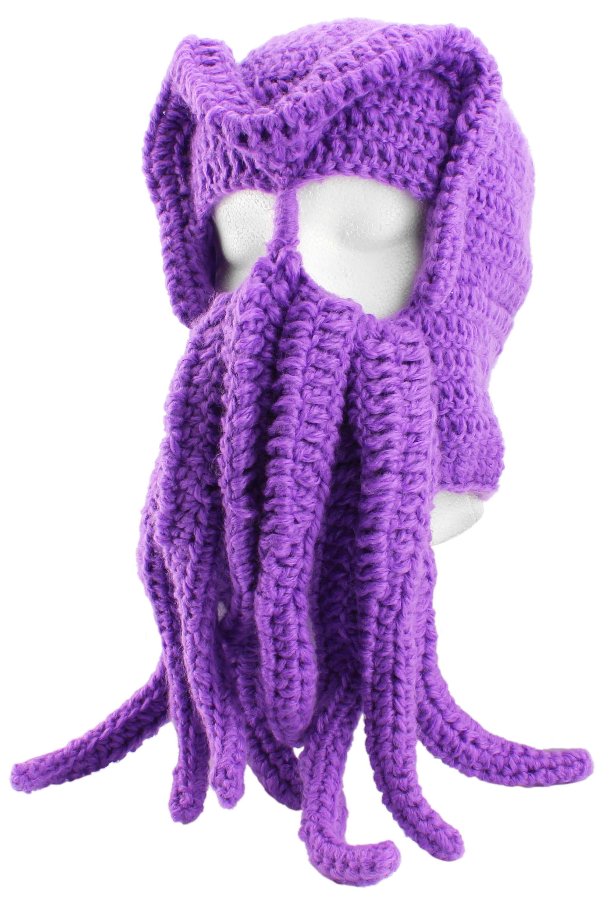 Toy Vault Cthulhu Monster Ski Mask (Purple), HP Lovecraft Costume Prop