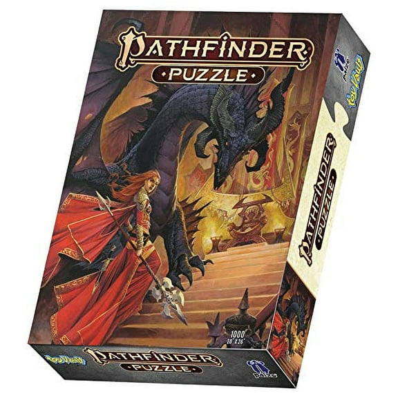 Toy Vault Pathfinder Game Puzzle Gamemaster Guide, 20 x 26 Inch 1000-Piece Jigsaw