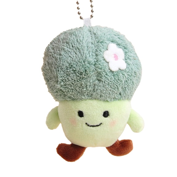 Veggie Plushie Keychain and Bag Hanger Accessory for Students Couples Car Keys Decoration