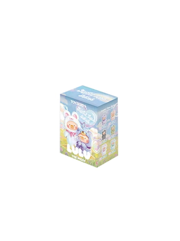 LuLu the Piggy Joyful Time Plush Keychain Blind Box, 1 Random 5.5 in Collectible