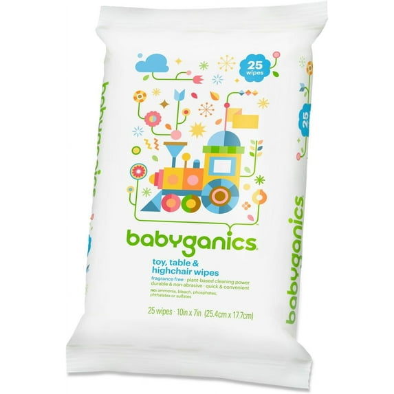 Toy and Table Wipes, 25 ct, Quick & Convenient