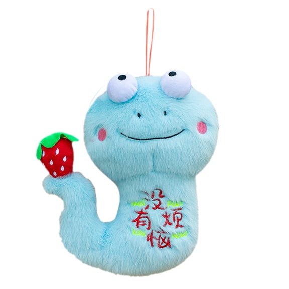 Toy for Chinese Year 3D Year of the Doll Stuffed Animals - Chinese Spring Festival Idea for Kids and Collectors, 12 cm, Blue