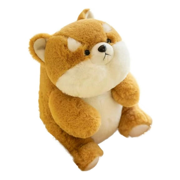 Toy for Dogs and Collectors—Cuddly Corgi Soft Stuffed Animal with Realistic Details Ideal for Dog Lovers and Enthusiasts