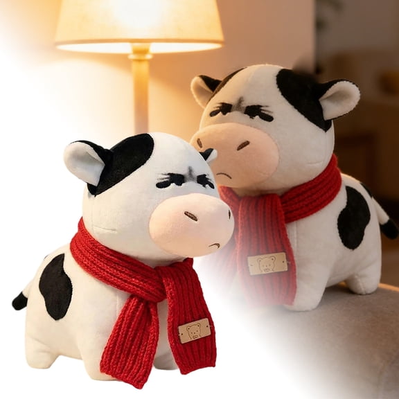 Toy Delightful Soft Bear Wrapped in Colorful Scarf for Kids Indoor Outdoor Use for Weddings Birthdays and Cheerful Home,30 cm,White