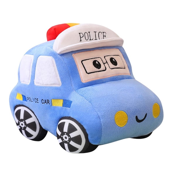 Toy Lushies Cartoon Tractor Stuffed Plushies for Birthday and Room Décor Ideal for Boys and Kids