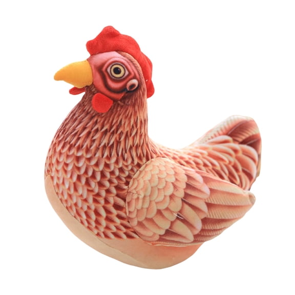 Toy for Kids Warm Fuzzy Chick Rooster Easter Huggable Bird Accessory Home Display