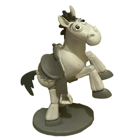 Toy story 25th anniversary Bullseye Horse Cake Topper Pvc Figure Figurine Rare New