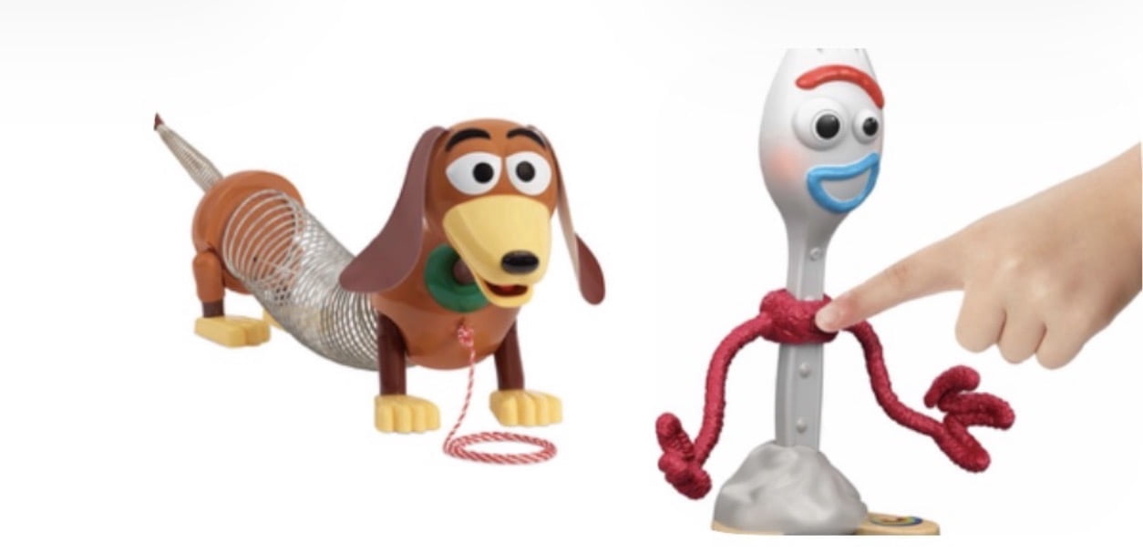 Toy story 5 slinky dog pull string and forky interactive bundle ...
