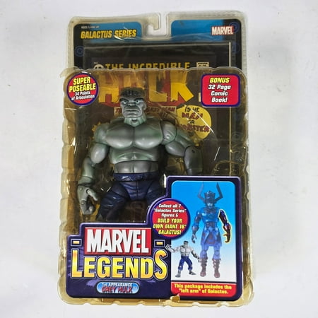 ToyBiz Marvel Legends Incredible Hulk (Grey) Action Figure (NO GALACTUS BAF ARM)