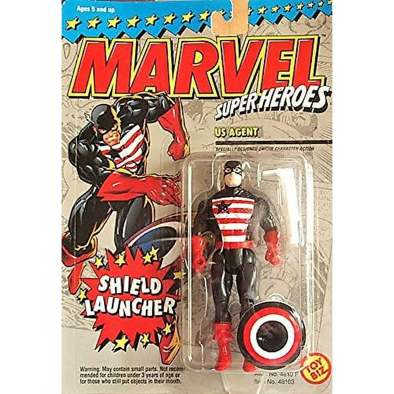 トイビズ　スーパーヒーローズ　US AGENT トイビズ スーパーヒーローズ US AGENT Toy Biz Marvel Super