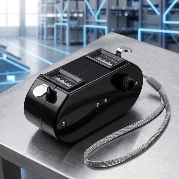 Nicehomfit Compact Mechanical Handheld Counter Black for Score Tracking and Visitor Counting