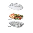 thumbnail image 1 of ToyKingdee 3-Tier Detachable Chilled Serving Tray with Lid, Multi-Compartment Cold Food Platter for Parties, Appetizers, Seafood & Fruits, 1 of 9