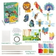 thumbnail image 1 of ToyKingdee Animal Poke Art Kit, Mess-Free Craft Toys, DIY No-Sew Jungle Animal Puncture Painting Set, Creative Activity Gift, 1 of 7