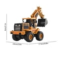 thumbnail image 1 of ToyKingdee Articulated Backhoe Loader Construction Toy, Interactive Engineering Vehicle for Kids' Imaginative Play, 1 of 6