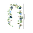 thumbnail image 1 of ToyKingdee Artificial Rose Flower Garland, Decorative Floral Vine for Indoor and Outdoor Spring Home Decoration, 1 of 6