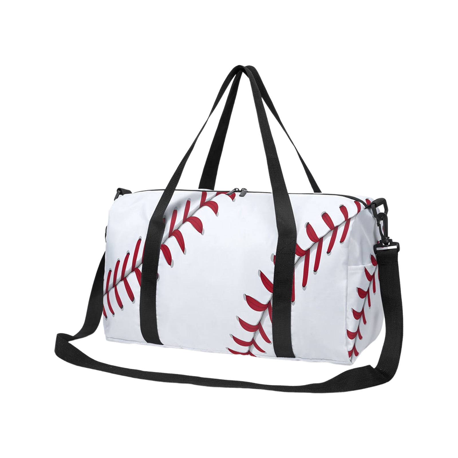 ToyKingdee Baseball Funny Foldable Duffle Bag For Women - Workout Bag For Gym Men - Boy Gym Bag - Girls Small Weekender Duffel Bag - Packable Luggage Bag For Travel Sports