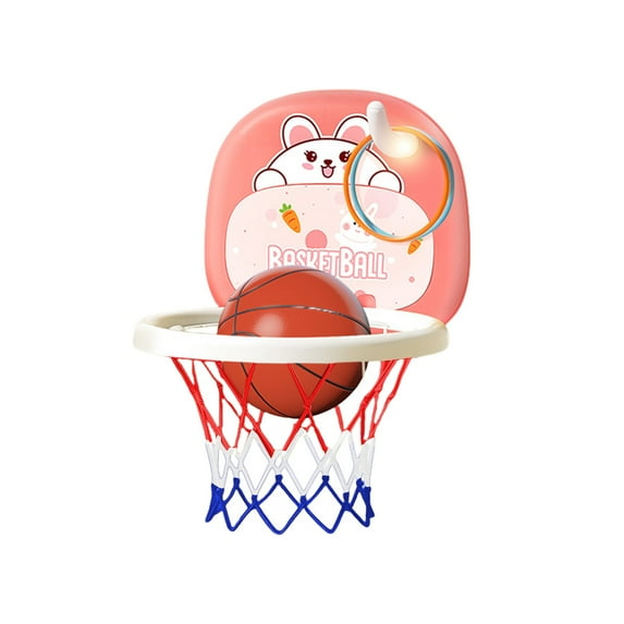 ToyKingdee Basketball Hoop Indoor Toys,Scoreboard Portable Design Adjustable Height,Christmas Birthday Small Bath Basketball Hoop Gifts Toys