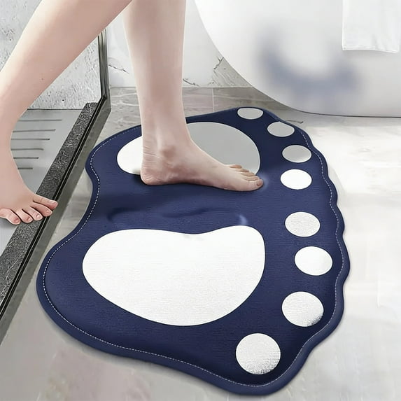 ToyKingdee Bathroom Rugs,Bath Mat,Bath Mat Anti Slip Bathroom Mat Claw Pattern Bathroom Carpet Absorbent Bathroom Carpet Door Mat Floor Mat Home Decoration