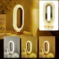 thumbnail image 1 of ToyKingdee Bedside Table Lamp for Bedroom, Dimmable Night Light, Rechargeable Touch Lamps, Crystal Modern Oval Light Nightstand Desk Lamp for Dorm Living Room Office, 1 of 9