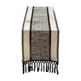 thumbnail image 1 of ToyKingdee Boho Macrame Table Runner Farmhouse Woven Small Table Runner with Tassels Ivory& Burlap Brown Cotton Linen Kitchen Table Centerpiece, 1 of 6