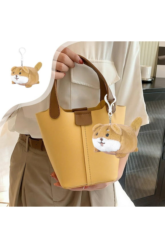 CUTE PANDA PLUSH KEYCHAIN, Panda Keychain, Great for Car Decoration, Backpack, Keyring, Party Favors