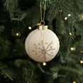 thumbnail image 1 of ToyKingdee Christmas Ball - Ivory Velvet Ornaments- Christmas Tree Decoration Christmas Ball Ornament Suitable for Xmas Ornament, Parties, 1 of 6